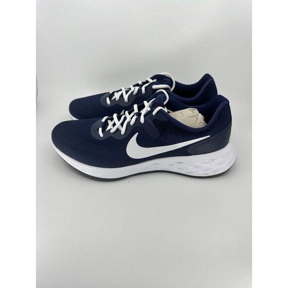 Nike Revolution 6 Road Running Sneaker Midnight Navy Blue Size 13 DC3728-401 - Picture 3 of 5